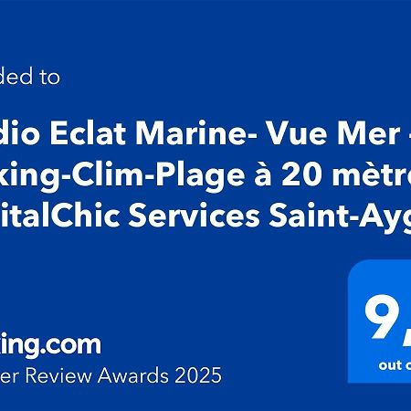 Studio Eclat Marine 3 Etoiles - Vue Mer - Parking-Clim-Plage A 20 Metres - Capitalchic Services Saint-Aygulf Fréjus Kültér fotó