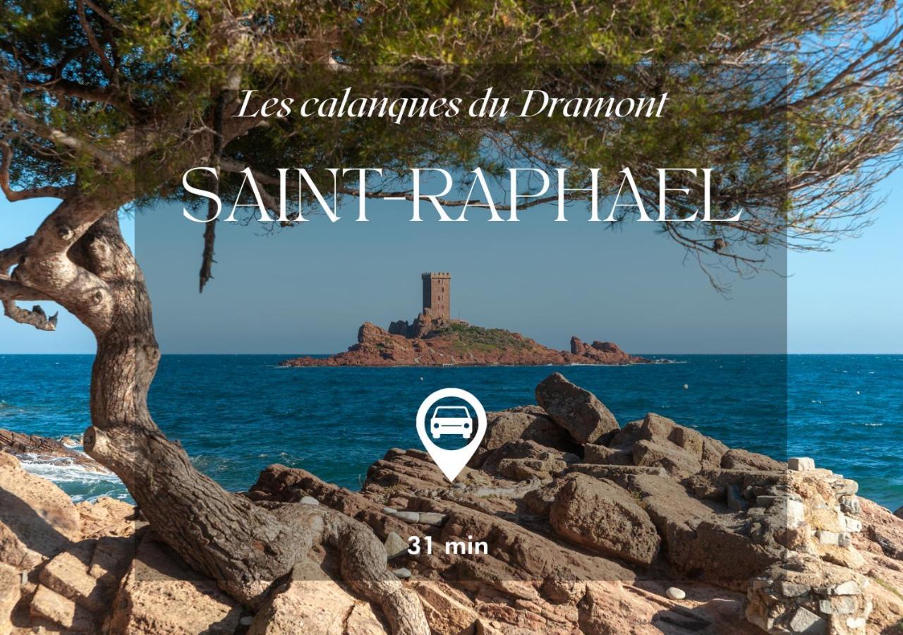 Studio Eclat Marine 3 Etoiles - Vue Mer - Parking-Clim-Plage A 20 Metres - Capitalchic Services Saint-Aygulf Fréjus Kültér fotó