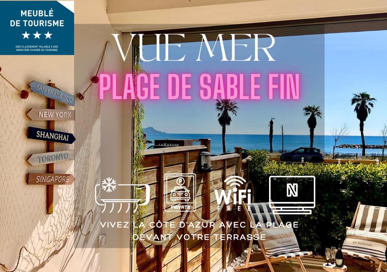 Studio Eclat Marine 3 Etoiles - Vue Mer - Parking-Clim-Plage A 20 Metres - Capitalchic Services Saint-Aygulf Fréjus Kültér fotó